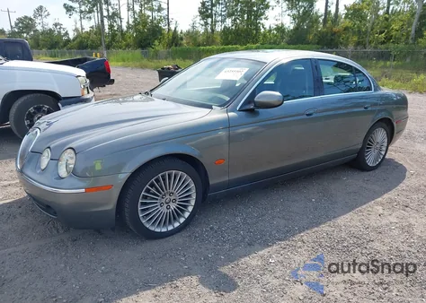 2005 Jaguar S-Type 3.0L V6 из США, поврежденный, VIN SAJWA01T05FN51440